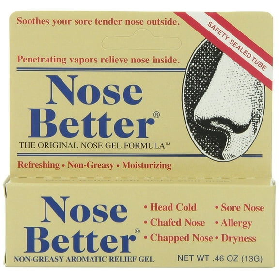 Nose Better Non-Greasy Aromatic Relief Gel - 0.46 oz (WM)