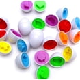 thumbnail image 4 of Snag-It Educational Matching Shape and Color Eggs Game, 12 Piece Shape Sorting Toy, 4 of 7