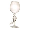 thumbnail image 3 of Vaso de bebida Vaso de vidrio Diseño Koi Diseño novedoso 260 ml Claro, 3 of 8