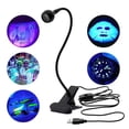 thumbnail image 1 of Lubelski Lampe Détecteur de Contrefaçon LED Opération Simple Lampe de Bureau Compacte Ultraviolette UV Mini Lumière Gel pour Manucure, 1 of 7