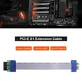 thumbnail image 3 of Extensor Tarjeta Vertical PCI Express Flexible Cable Extensión Convertidor PCIe 1X, 3 of 5