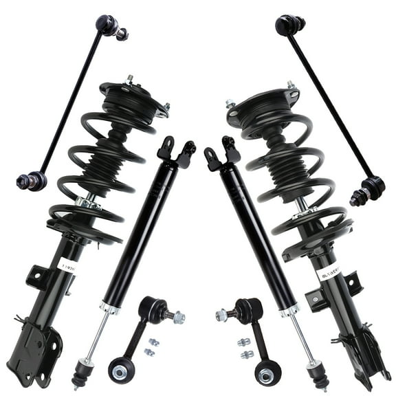 ECCPP Complete Struts Front and Rear Pair Strut Spring Assembly Shock Absorber for 2009-2014 for Nissan Maxima Set of 8