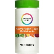 Multivitamin for Teens | Fruit Punch Flavor | 90 Tablets | by Rainbow Light