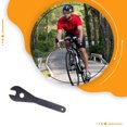 thumbnail image 1 of stanreset Carbon Steel Cone Spanner Wrench Spindle Axle Cycling Bike Repair Tool - 13MM 17MM, 1 of 6