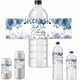 thumbnail image 1 of 30 etiquetas para botellas de agua con rosas azules. Pegatinas de agradecimiento., 1 of 7