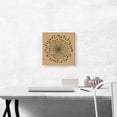thumbnail image 2 of ARTCANVAS Dandelion Olive Beige Brown Square Canvas Art Print - Size: 12" x 12" (0.75" Deep), 2 of 9