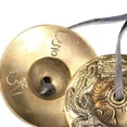 thumbnail image 4 of Tibetano hecho a meditación Om Tingsha Bell Chimes Cymbal Set campana budista A Yuyangstore campana de meditación, 4 of 4