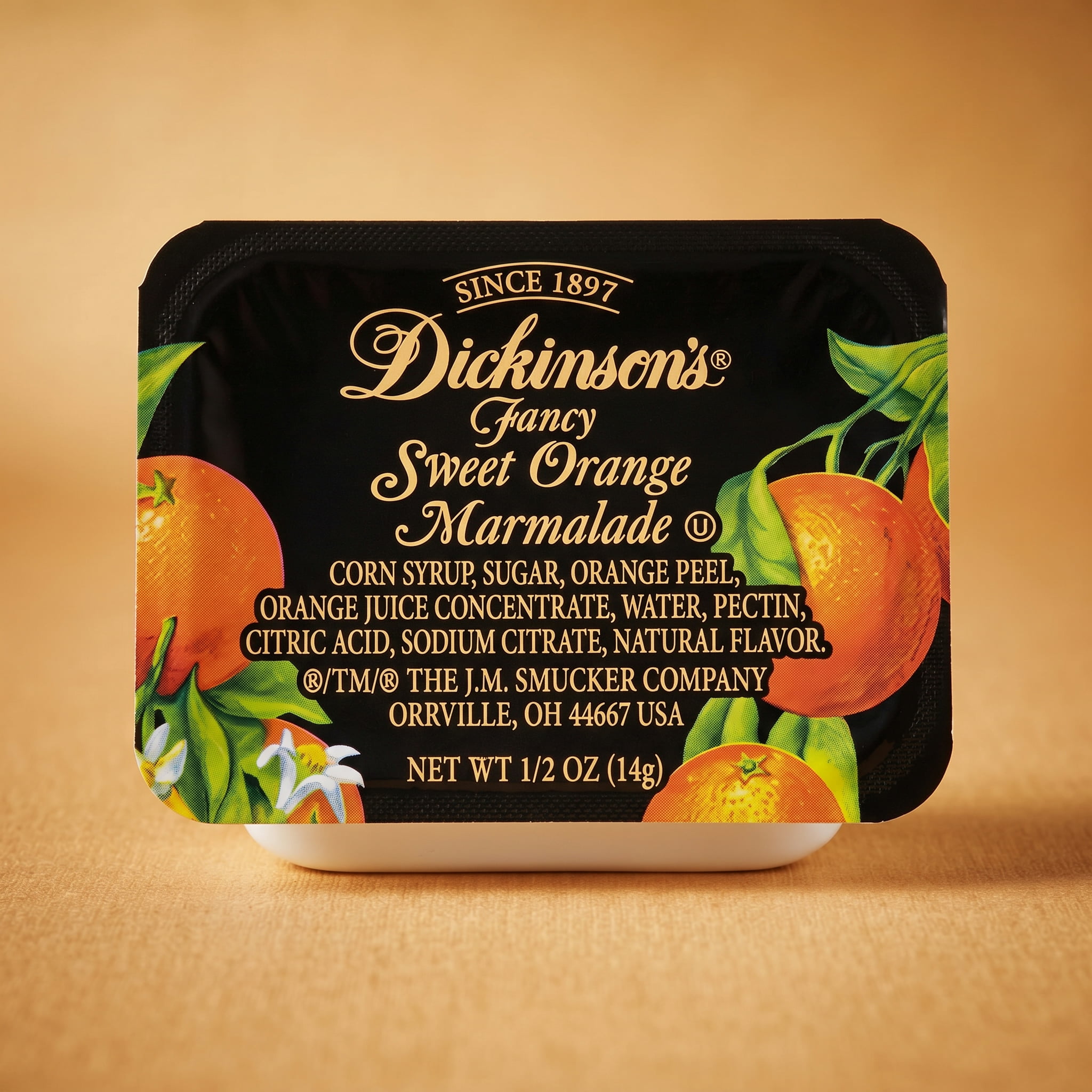 Dickinson's Variety Pack Includes Jam, Marmalade, & Preserves | 4 Unique Flavors | 80 Count