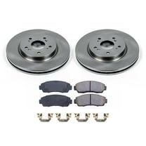 Ultimate Brakes Front Ceramic Brake Pad and Rotor Kit with Hardware WM80132