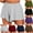 Gray, variant on GERsome Sweat Shorts for Women Casual Ruffle Workout Shorts Elastic Waist Lounge Athletic Shorts Solid Color Summer Loose Beach Vacation Shorts