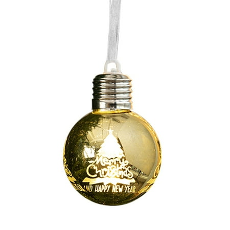

Angmile Mini Christmas Tree Pendant Christmas Tree Bulbs Christmas String Lights with Switch Battery Powered Perfect for Decorating Christmas Trees Yards Terraces Windows Fireplaces