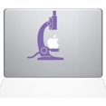 thumbnail image 1 of The Decal Guru 1650-MAC-13A-LAV Science Microscope Decal Vinyl Sticker, Lavender, 13" MacBook Air, 1 of 1