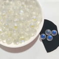 thumbnail image 6 of 100Pcs Charming Glass Marbles Bulk, Marble Run Games, Vase Fillers, for Gifts and Crafts (0.39in/10mm, Clear), 6 of 6