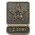 thumbnail image 1 of Military Star Concho Snap Cap Antique Brass 7/8" 1265-85, 1 of 1