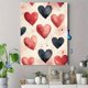 thumbnail image 4 of Qisvanset 12x16 Inch Pink Heart John Bible Canvas Wall Art, Girly Typography Valentine Home Decor, 4 of 5
