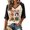 Black#005, variant on IOFYNRA Women's Ber Months Are My Favorite Print Raglan Shirt, V Neck 3/4 Sleeve Fall Halloween Thanksgiving Christmas Graphic Tee, Vintage Casual Women's Autumn Holiday Top,Orange M