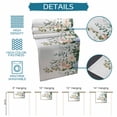 thumbnail image 7 of Hokiten Table Runners 48 Inches Long Dress Scarves, Spring Floral Farmhouse Kitchen/Dining Table Runner, Short Coffee Tablerunners, Vintage Botanical Leaves 13x48 Inch, 7 of 7