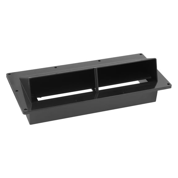 Masteelf RV Range Hood Vent Cover for Exhaust Fan ABS Black Multi-functional Modification Part