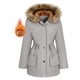 thumbnail image 4 of Puntoco Chaqueta Impermeable De Color Sólido Para Mujer, Para Exteriores, Con Capucha, Resistente Al Viento, Holgada, Con Bolsillo, 4 of 8
