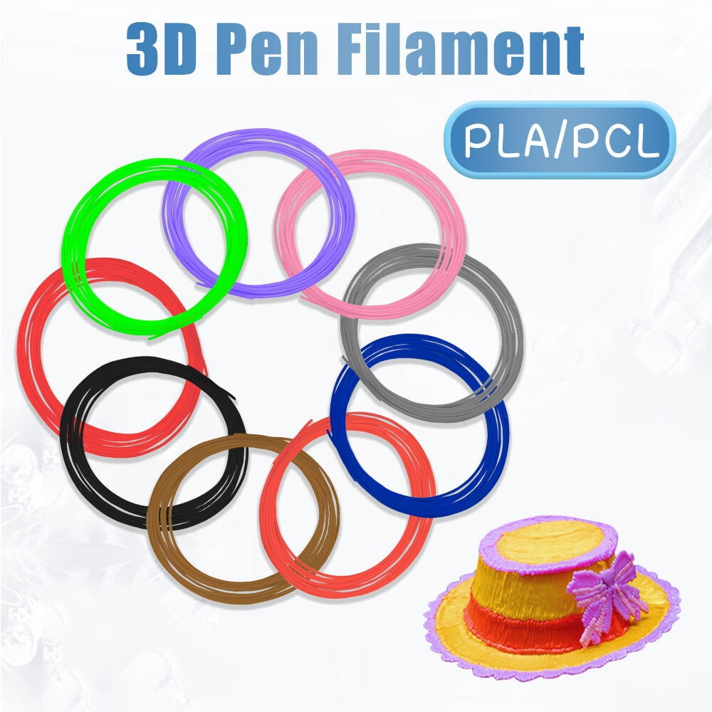 3D Pen Filament 1.75mnm PLA Material 5 Meters Plastic for 3D Printing Printer Pencil Refill