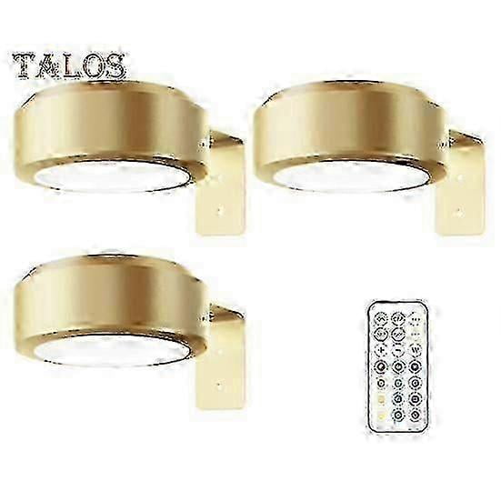 Remote Control Picture Light 100 Lumens Stepless Dimming 3 Modes Battery Operated No Drill Wall Art Light for Home Decor