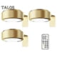 thumbnail image 1 of Remote Control Picture Light 100 Lumens Stepless Dimming 3 Modes Battery Operated No Drill Wall Art Light for Home Decor, 1 of 5