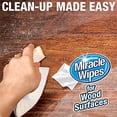thumbnail image 2 of MiracleWipes for Wood Surfaces - Remove Dirt and Grime Buildup - (30 Count), 2 of 3