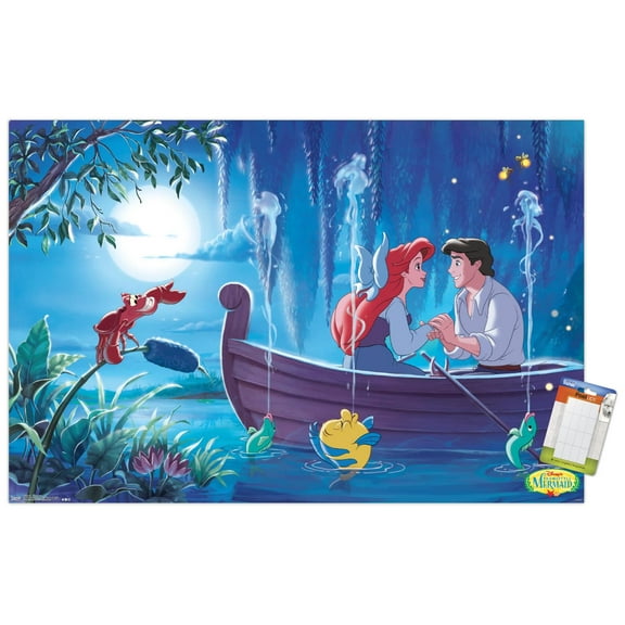 Disney The Little Mermaid - Ariel - Kiss The Girl Wall Poster, 22.375" x 34"