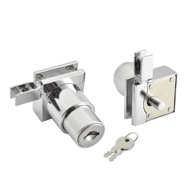 Cerradura De Puerta Corredera De Vidrio Cerradura De Puerta De Vitrina Cerradura De Gabinete De Vidrio Cerradura De Ventana Cerradura H Cerradura De Deslizamiento De Vidrio Advancent EL010525-00