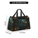thumbnail image 3 of Balery Magical Library Butterfly Night Bolsa de Gimnasio para Mujeres, Bolsa de Viaje con Bolsillo Húmedo, Bolsa de Fin de Semana para Mujeres, Bolsa de Viaje Resistente al Agua, 3 of 7