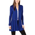 thumbnail image 1 of Suéter Cárdigan largo Anne Klein para mujer azul mediano Cárdigan, 1 of 1