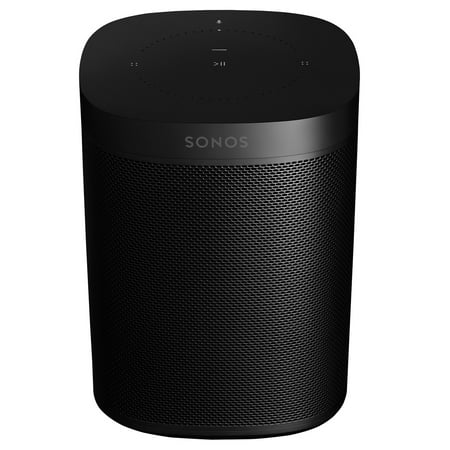 Sonos - One (Gen 2) Smart Speaker with Voice Control built-in - Black