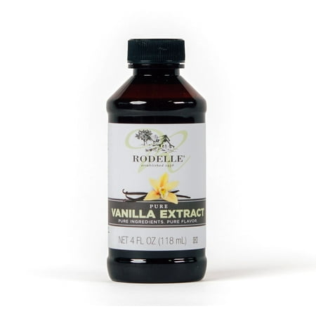 Rodelle Pure Vanilla Extract, 4 oz Bottle