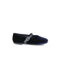 thumbnail image 2 of Weekend Academy Girls Velvet Ballet Flats, 2 of 6