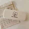 thumbnail image 1 of Caja de gafas sencilla, caja de gafas de dibujos animados de la serie Bear, caja de miopía, material duradero, 1 of 5