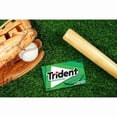thumbnail image 4 of Trident, Spearmint Sugar-free Gum Pack, 14 Pieces, 4 of 5