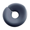 thumbnail image 3 of Almohada boca abajo, viaje, transpirable cómodo ergonómica Memory espuma de espuma para la almohadilla del cuello del hogar para hombres hombres Azul de piedra, 3 of 8