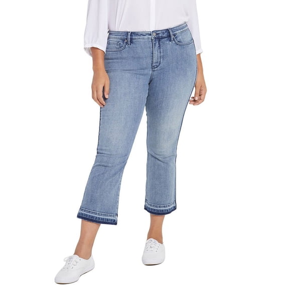 NYDJ womens Plus Fiona Slim Ankle Cut Jean, 26W