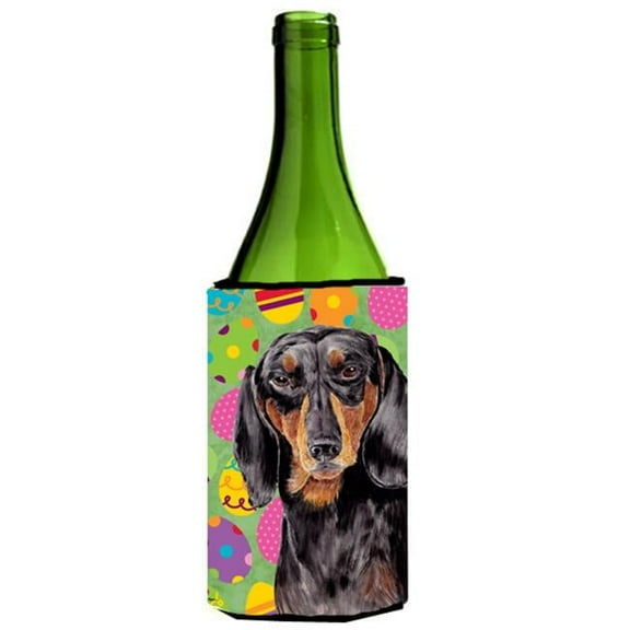 Dachshund Easter Eggtravaganza Wine Bottle  Hugger - 24 oz.