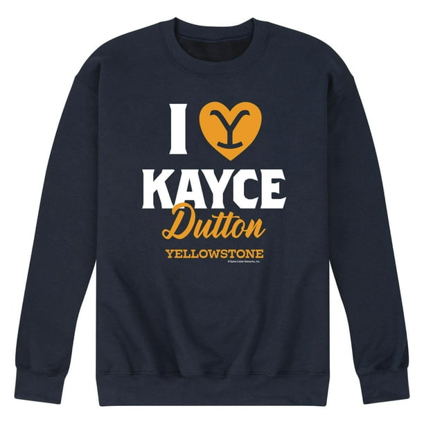 Yellowstone Official Yellowstone Merchandise Men's Crew Neck Fleece
