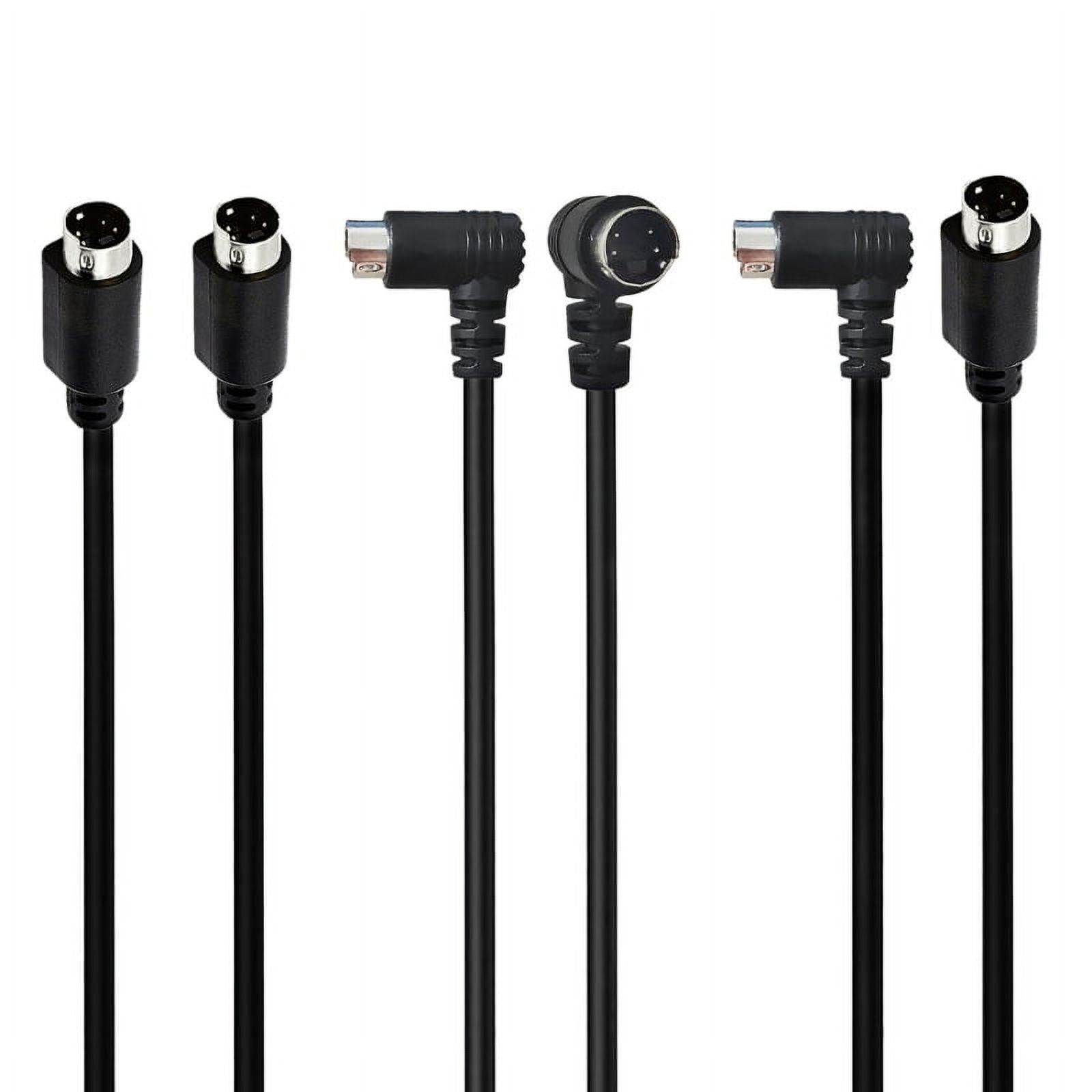 PTC 3-Foot S-Video Cable – Gold-Plated SVHS Mini-DIN 4 Pin M/M For Camcorder, DVD, Satellite Receiver