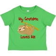 thumbnail image 3 of Inktastic My Grandma Loves Me Sloth Boys or Girls Toddler T-Shirt, 3 of 5