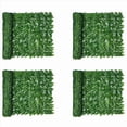 thumbnail image 1 of 4X Valla de Privacidad de Hojas Artificiales, Rollo de Pared, Valla de Paisajismo, Valla de Privacidad, Pantalla para Jardín Al Aire Libre, Patio Trasero, Valla de Balcón, 1 of 6