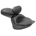 thumbnail image 2 of Vintage Wide Touring 2-Piece Seat with Driver Backrest for Yamaha 2007-14 V-Star 1300/Tourer - Black - One Size, 2 of 2