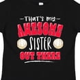 thumbnail image 4 of Inktastic That's My Awesome Sister out There with Volleyball Boys or Girls Toddler T-Shirt, 4 of 5