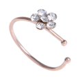thumbnail image 2 of Xihbxyly Brazalete de Cobre, Elegante Joya para Piercing, Elegante Anillo Nasal En Forma de C, Hermoso Accesorio para Ocasiones Especiales, Regalo Perfecto para Mujeres, ¡Felicitaciones Garantizadas!, 2 of 2