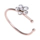 thumbnail image 2 of Xihbxyly Brazalete de Cobre, Elegante Joya para Piercing, Elegante Anillo Nasal En Forma de C, Hermoso Accesorio para Ocasiones Especiales, Regalo Perfecto para Mujeres, ¡Felicitaciones Garantizadas!, 2 of 2