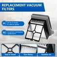 thumbnail image 5 of Roller Brush and Filter Replacement Compatible with Tineco iFloor 3/ Floor One S3 Cordless Vacuum Cleaner, Replacement Parts Include 3 Brush Rollers, 3 Filters, 5 of 16