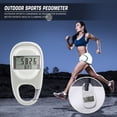 thumbnail image 4 of Pedometer Calorie Counter with Belt Clip Calorie Fitness, 4 of 5