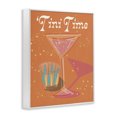 thumbnail image 3 of Stupell Industries Art Deco Tini Time Cocktail White Framed Giclee Art, 11 x 14, by Jen Bucheli, 3 of 8